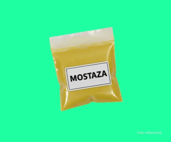 Mostaza en Papeleta Mostaza en Papeleta