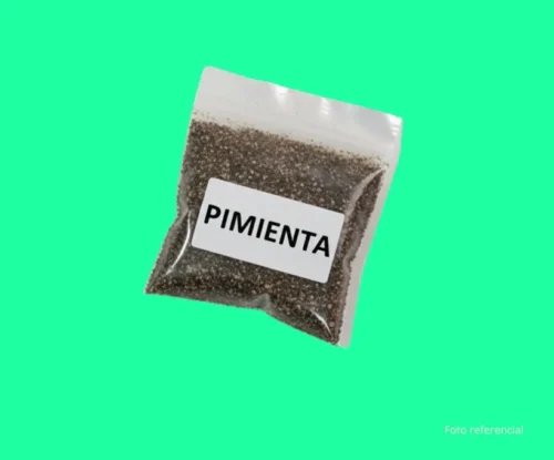 Pimienta en Papeleta