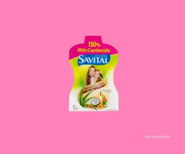 Shampoo Savital 20 Unid Shampoo Savital 20 Unid