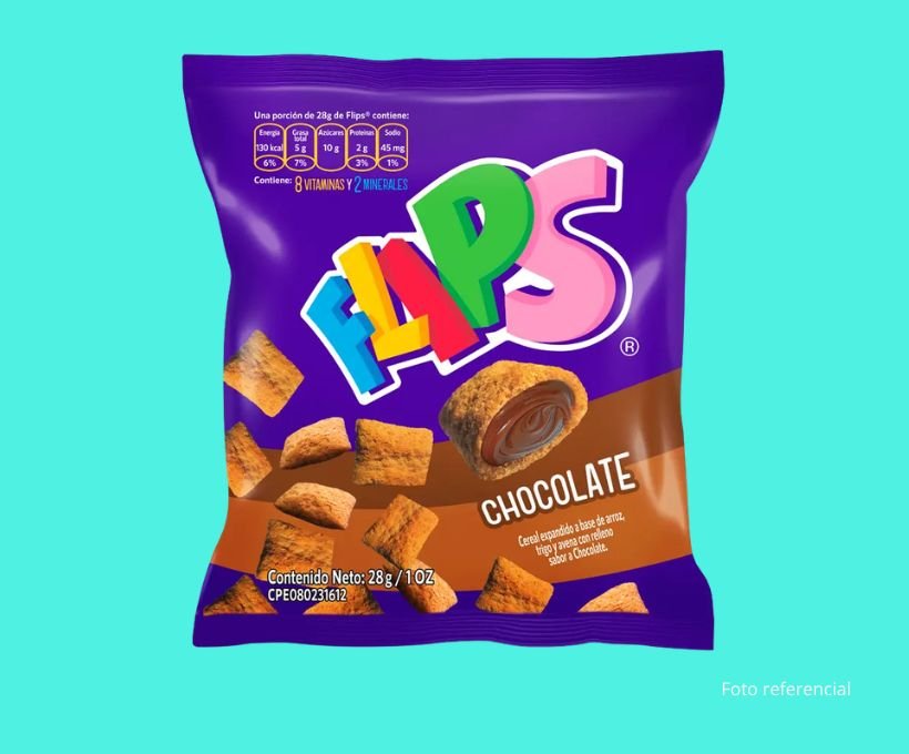 Flips de Chocolate 28 g