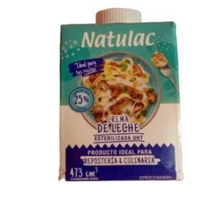 Crema de Leche Natulac 473ml