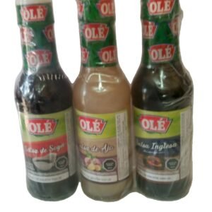 Combo sazonadores ( ajo.inglesa y soya) 150ml